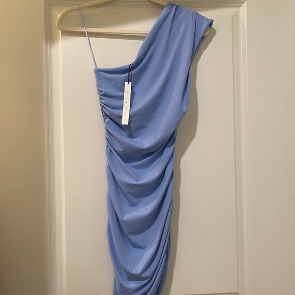 NWT Susana Monaco Gathered Mini Dress - Picture 5 of 8